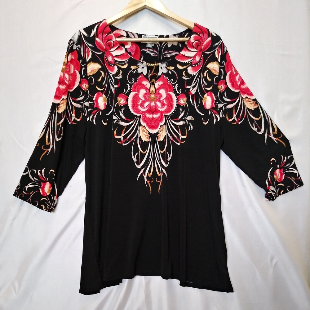 JM Collection Lovely Swing Top